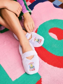 Eleanor Bowmer Coffee Club Mary-Jane Slippers^Women Slippers