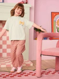 Eleanor Bowmer Kid Green Pasta 100% Cotton T-Shirt^ T-Shirts