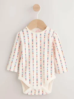 Sale Next Dungarees and Long Sleeve Bodysuit Set 2 Piece (0mths-3yrs) Embroidered Denim