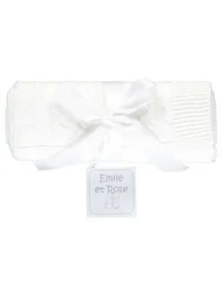 Emile Et Rose Emile Et Cable Knit Baby Cotton Blanket^ Nursery Bedding|Blankets