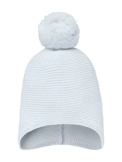Online Emile Et Rose Kenton Knitted Hat With Ear Flaps & Pom-Pom Blue