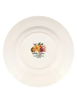 Emma Bridgewater Cream Autumn Flowers 10 1/2 Inch Dinner Plate^ Dinner Sets & Pasta Bowls|Branded Kitchenware