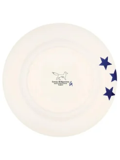 New Emma Bridgewater Cream Blue Star 8 1/2 Inch Side Plate