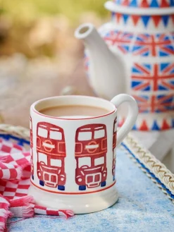 Emma Bridgewater Cream London Bus 1/2 Pint Mug^ Mugs & Cups|Branded Kitchenware
