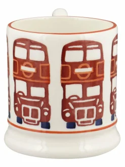 Emma Bridgewater Cream London Bus 1/2 Pint Mug^ Mugs & Cups|Branded Kitchenware
