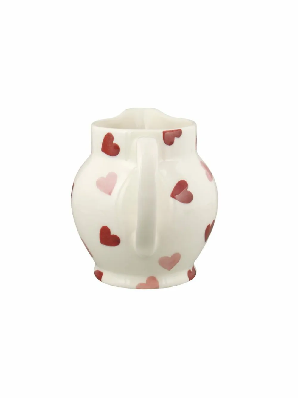 Best Emma Bridgewater Cream Pink Hearts 1/2 pint Jug