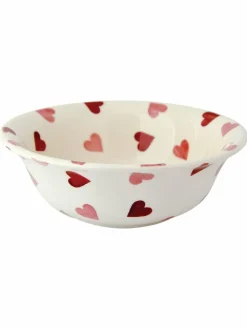 Sale Emma Bridgewater Cream Pink Hearts Cereal Bowl