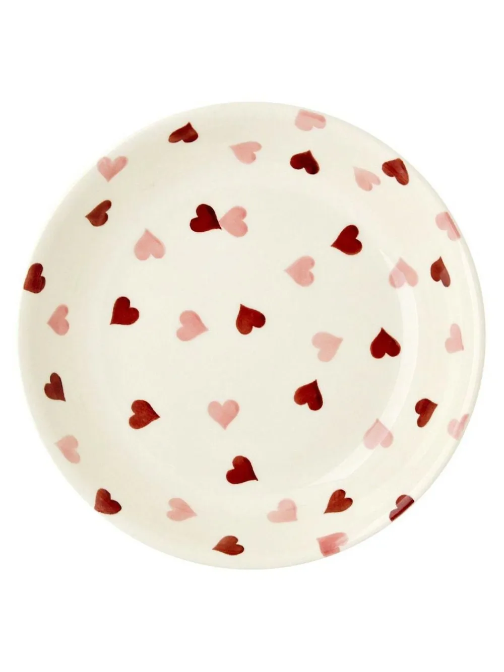 Outlet Emma Bridgewater Cream Pink Hearts Medium Pasta Bowl