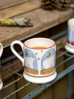 Best Emma Bridgewater Cream Polar Bear Snow Globe 1/2 Pint Mug