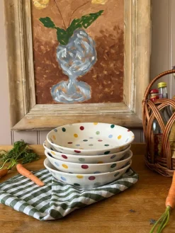 Emma Bridgewater Cream Polka Dot Medium Pasta Bowl^ Dinner Sets & Pasta Bowls|Branded Kitchenware