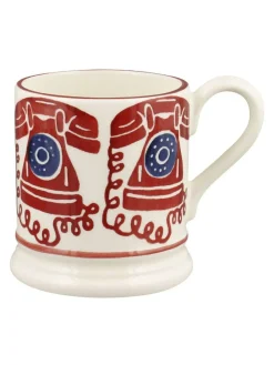 Emma Bridgewater Cream Telephone 1/2 Pint Mug