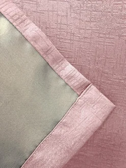 Enhanced Living Blush Pink Vogue Ready Made Thermal Blackout Eyelet Curtains