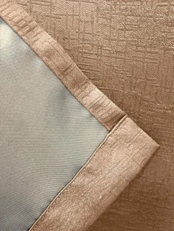 Enhanced Living Neutral Vogue Ready Made Thermal Blackout Eyelet Curtains^ Curtains & Blinds