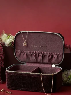 Estella Bartlett Red Mini Quilted Jewellery Box^Women Jewellery