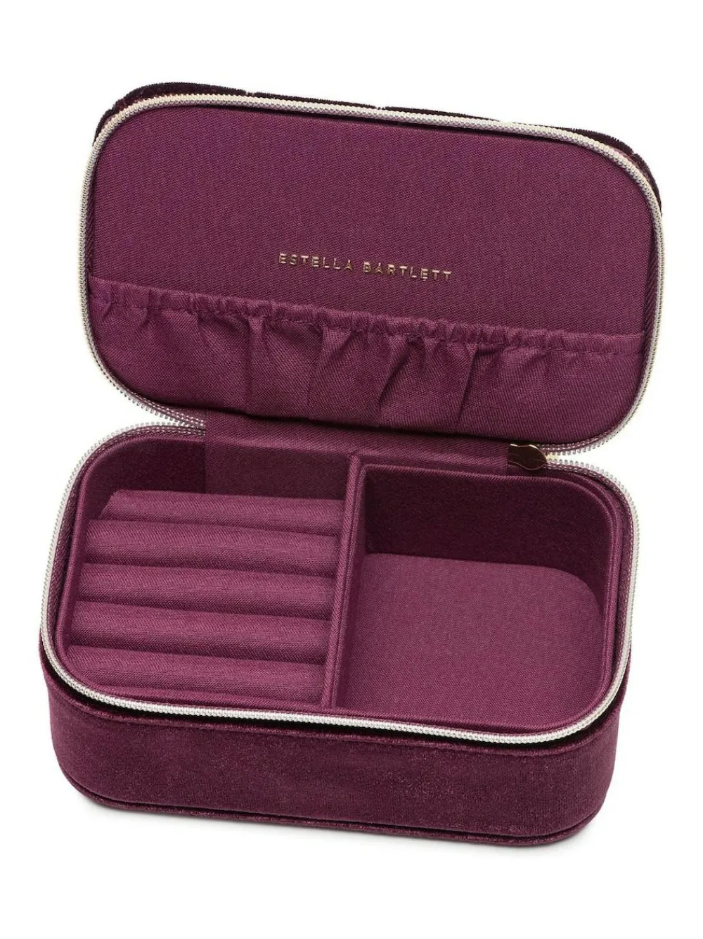 Estella Bartlett Red Mini Quilted Jewellery Box^Women Jewellery