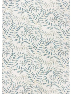 Online Evans Lichfield Green Vinea Floral Outdoor/Indoor Washable Rug