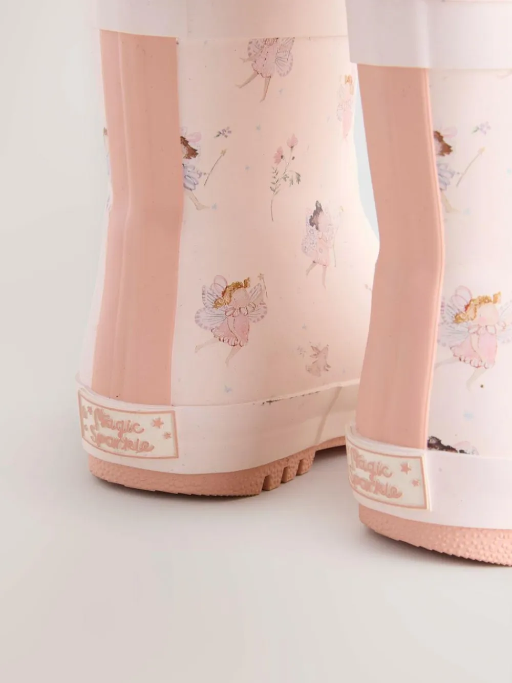 Discount Next Character Thinsulate Lined Cuff Wellies Fairy Pink