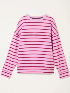 Fat Face FatFace Airlie Breton Stripe Crew Sweat^Women Hoodies & Sweatshirts
