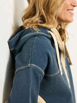 Fat Face FatFace Airlie Navy Zip Through Hoodie^Women Hoodies & Sweatshirts