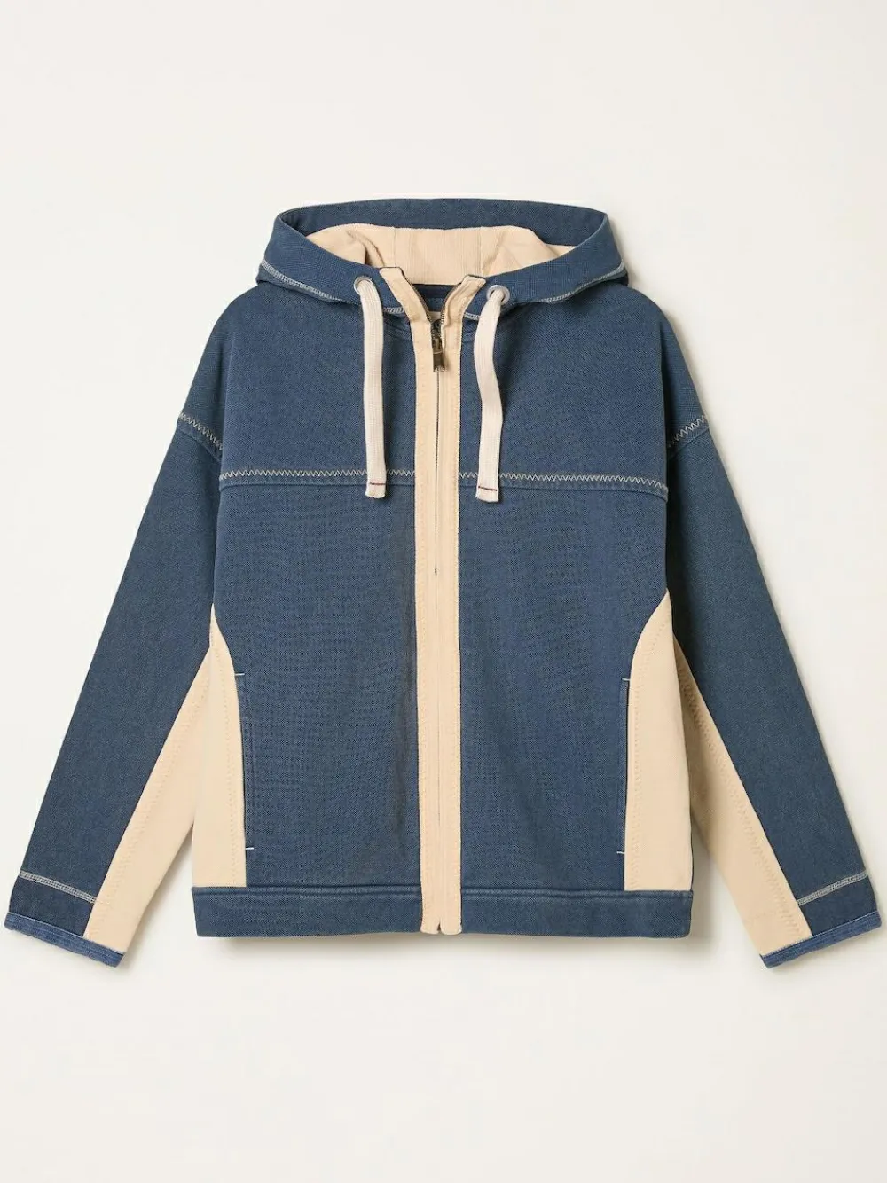 Fat Face FatFace Airlie Navy Zip Through Hoodie^Women Hoodies & Sweatshirts