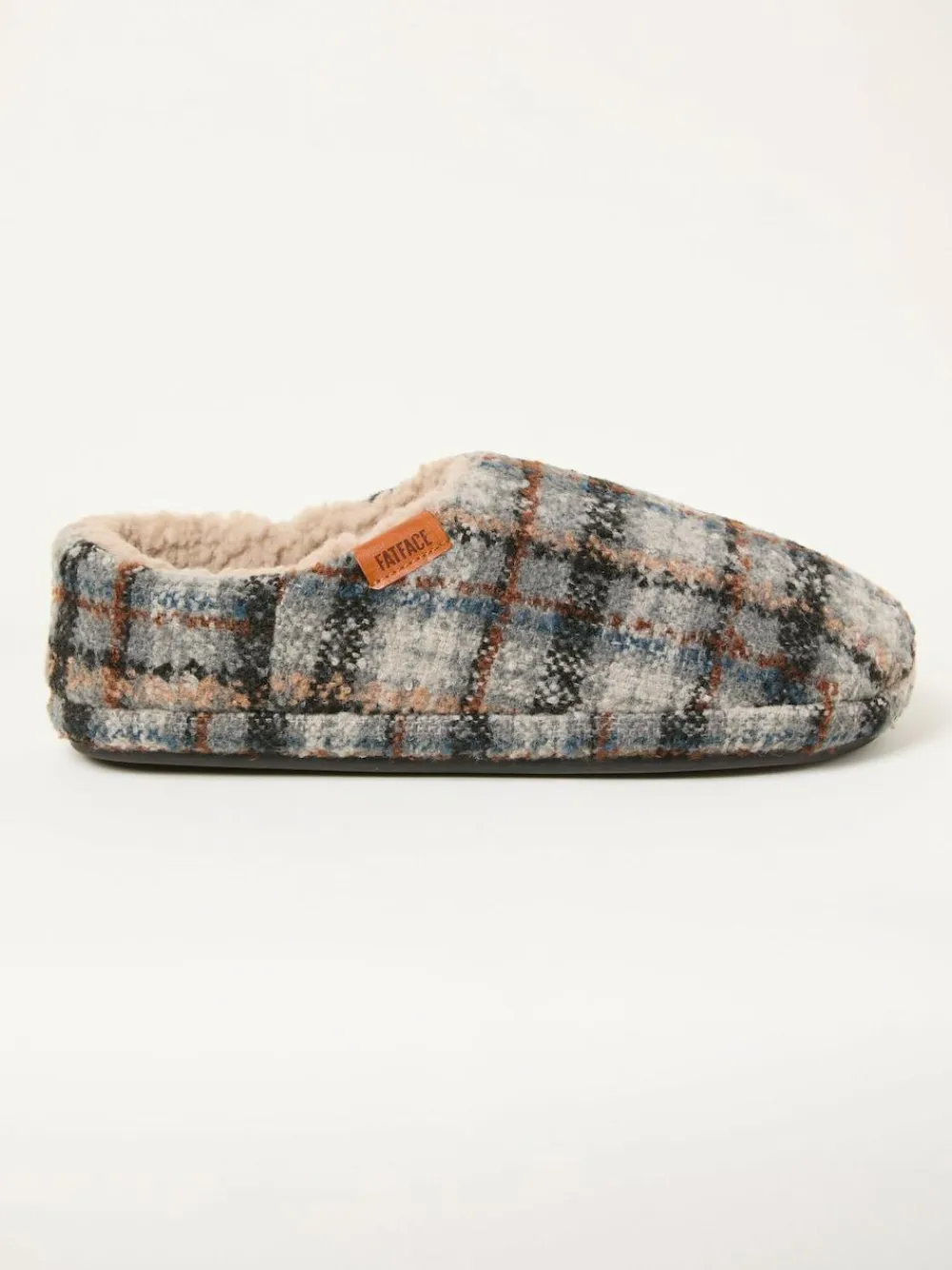 Hot Fat Face FatFace Arthur Grey Mule Slipper