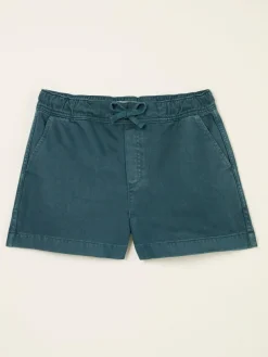Online Fat Face FatFace Ashby Teal Blue Drawstring Shorts