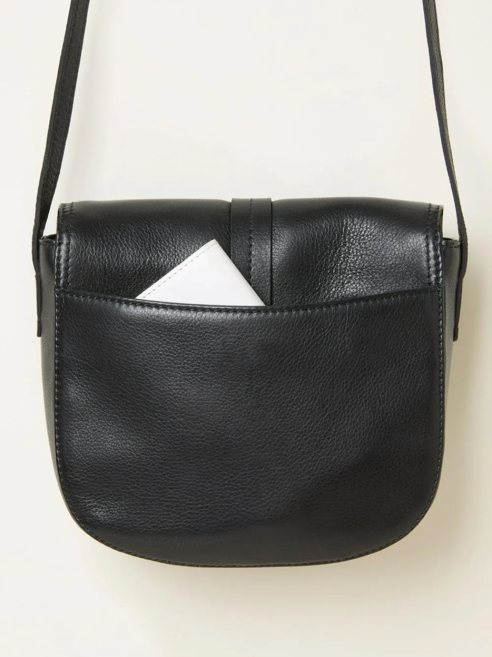 Online Fat Face FatFace Black Sofia Saddle Crossbody Bag