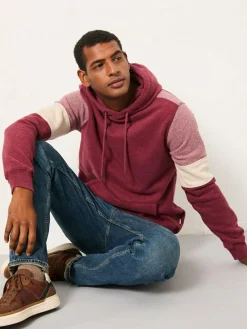 Fat Face FatFace Brooke Claret Brooke Cut and Sew Hoodie^ Sweatshirts & Hoodies|Sweatshirts & Hoodies