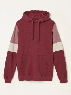 Fat Face FatFace Brooke Claret Brooke Cut and Sew Hoodie^ Sweatshirts & Hoodies|Sweatshirts & Hoodies
