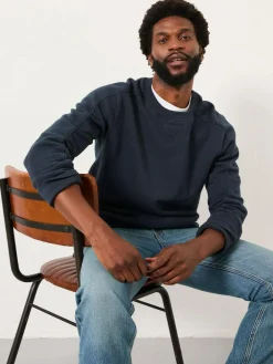 Best Fat Face FatFace Brooke Crew Sweat Navy