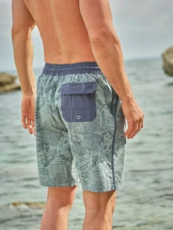 Fat Face FatFace Camber Pale Blue Swim Shorts^ Swimwear