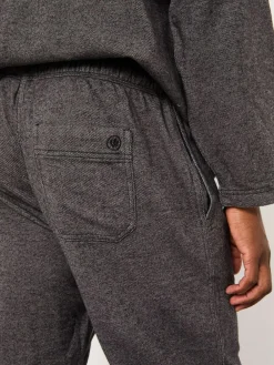 Outlet Fat Face FatFace Charcoal Grey Brushed Twill Pyjama Bottoms