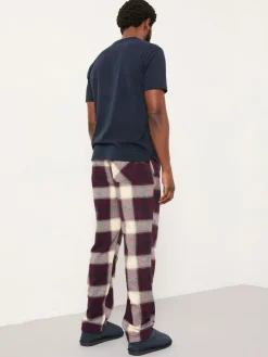 Fat Face FatFace Connel Burgundy Red Check Pyjama Bottoms^ Pyjamas
