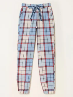 Fat Face FatFace Cora Blue Check Pyjama Bottom^Women Pyjamas|All Night & Lounge