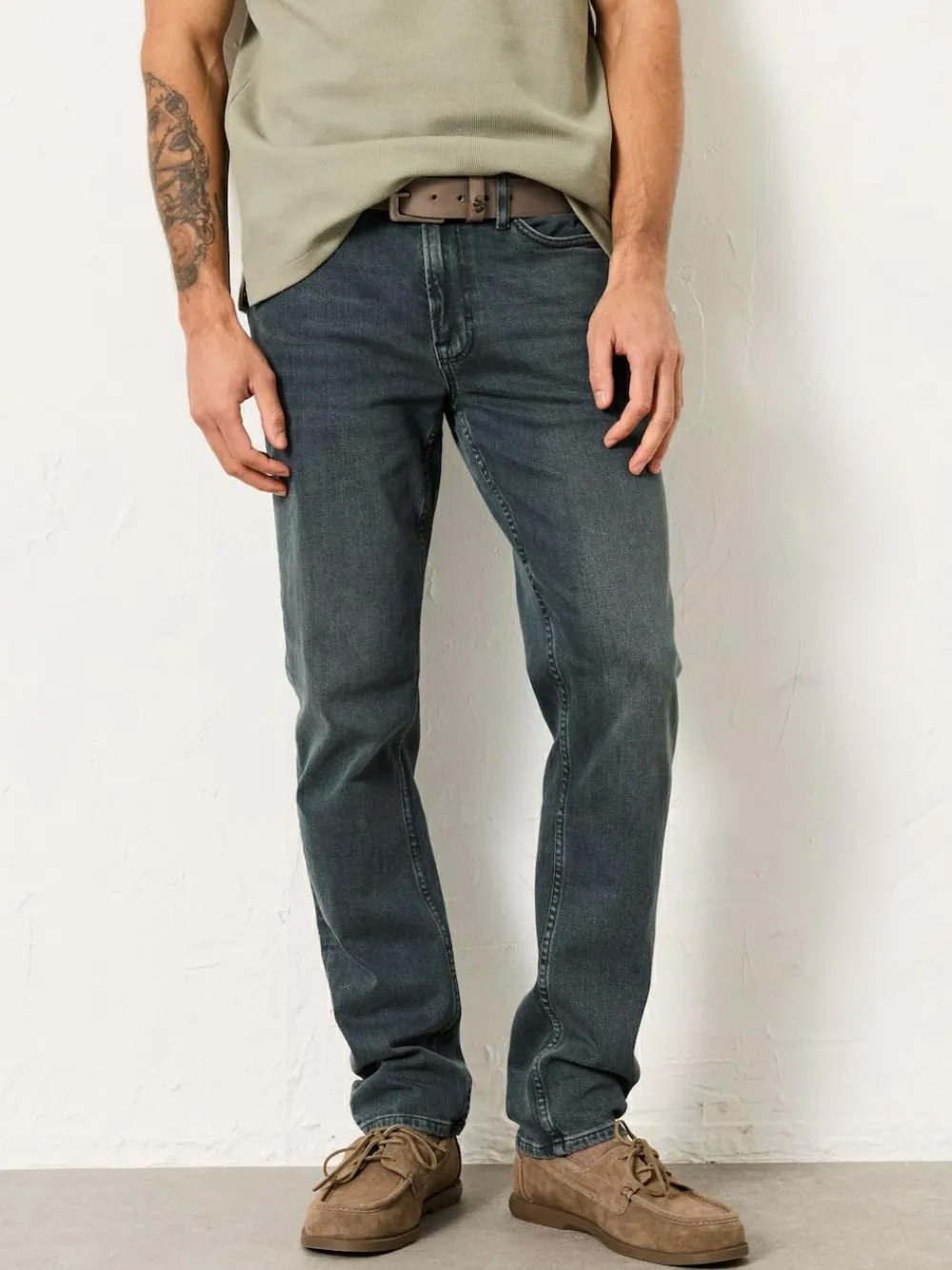 Sale Fat Face FatFace Dark Teal Slim Fit Jeans