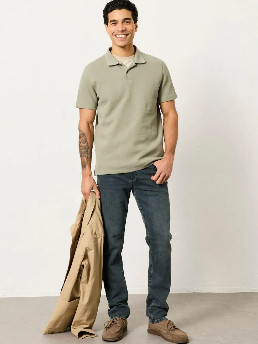 Sale Fat Face FatFace Dark Teal Slim Fit Jeans