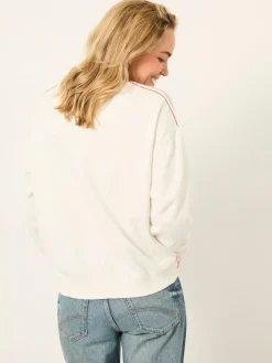 Fat Face FatFace Emily Ivory Apres Graphic Crew Sweatshirt^Women Loungewear