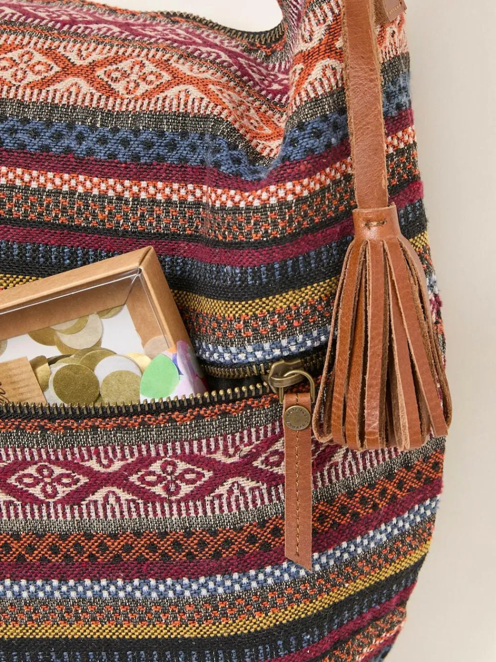 Fat Face FatFace Evalie Multi Woven Crossbody Bag^Women Bags