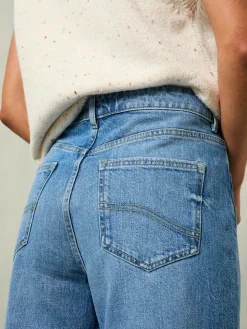 Outlet Fat Face FatFace Filby Light Wash Relaxed Straight Jeans