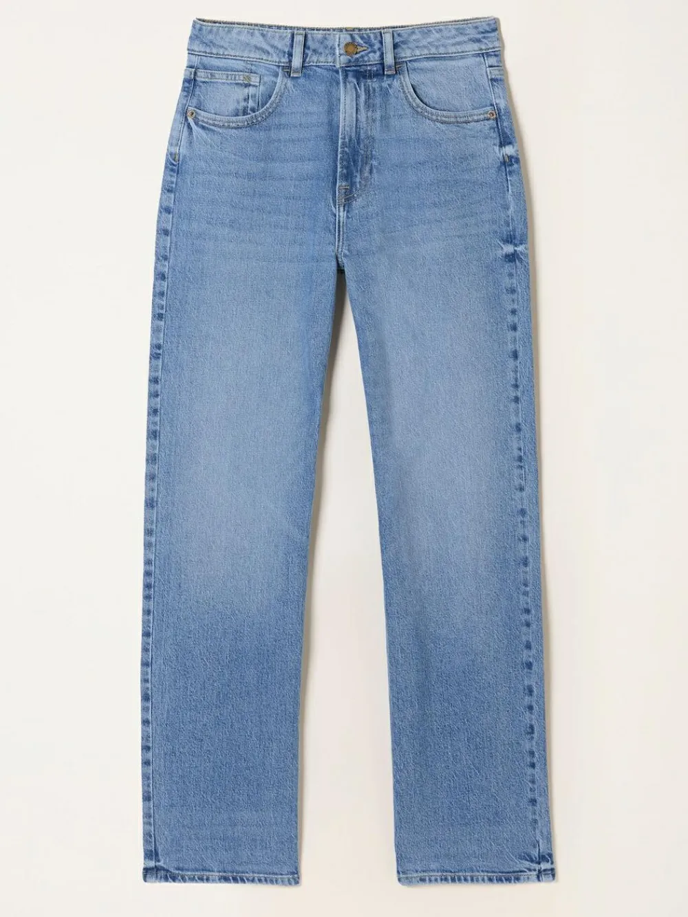 Outlet Fat Face FatFace Filby Light Wash Relaxed Straight Jeans