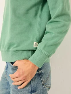 Sale Fat Face FatFace Georgia Crew Sweatshirt Jade Green