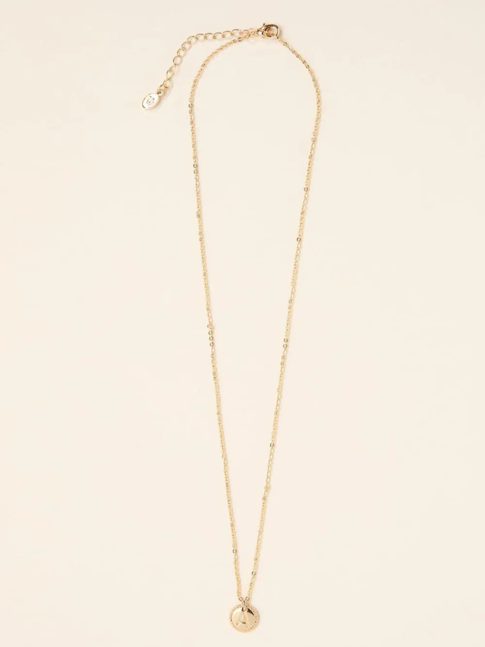 Fat Face FatFace Gold Tone Alphabet Necklace^Women Jewellery