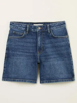 Fat Face FatFace Harlyn Harlyn Denim Shorts Dark Vintage Blue