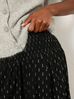 Fat Face FatFace Harper Black Midi Skirt^Women Skirts