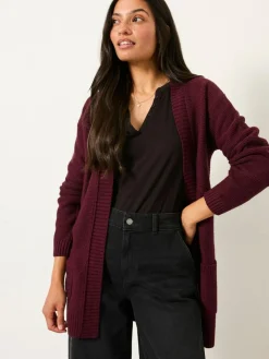 Fat Face FatFace Harriet Longline Knitted Cardigan^Women Loungewear