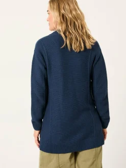 Fat Face FatFace Harriet Longline Knitted Cardigan^Women Loungewear