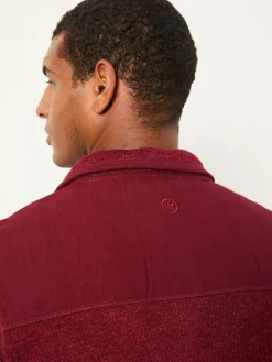 Best Fat Face FatFace Haxby Half Zip Sweat Claret