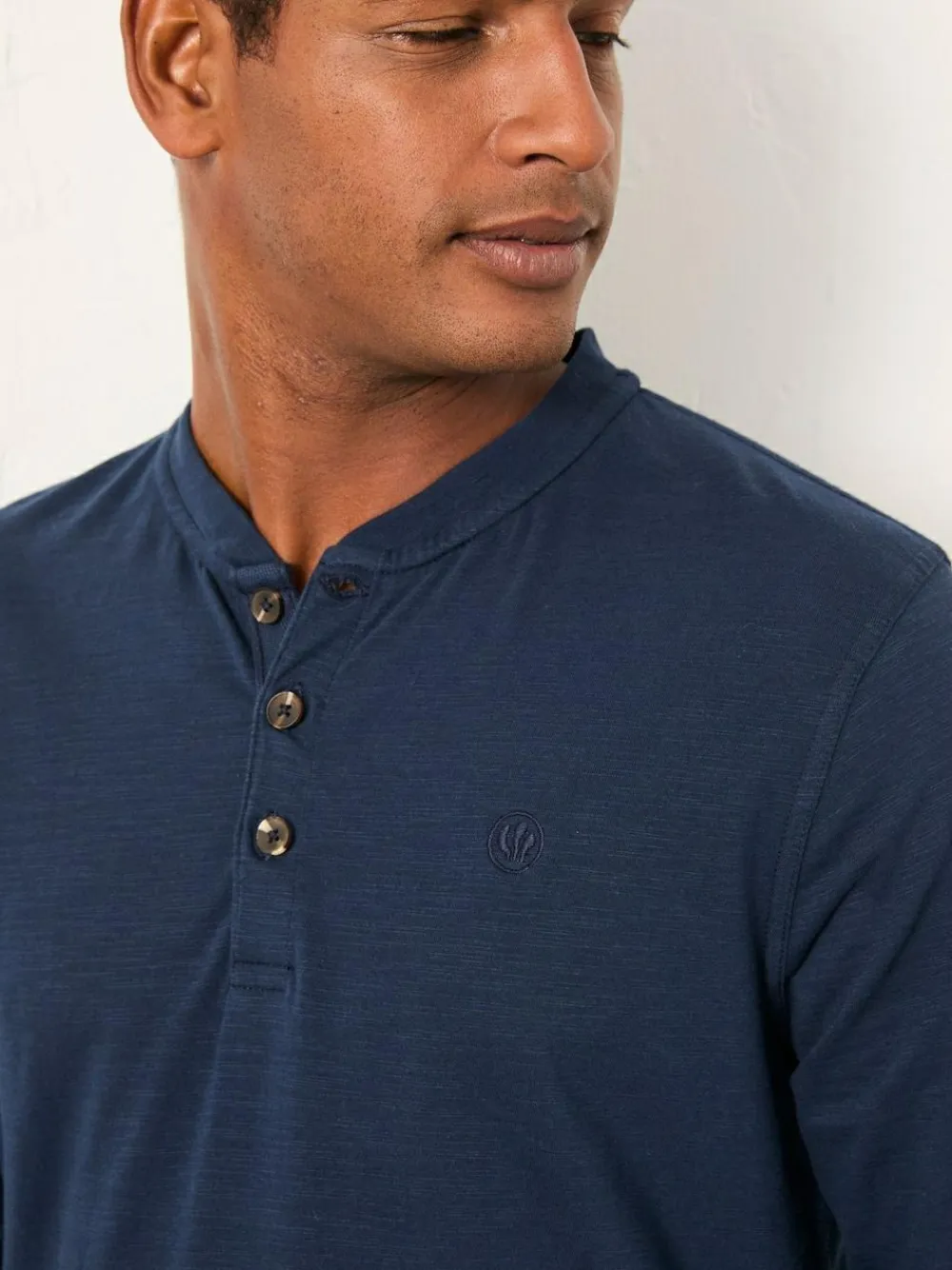 Fat Face FatFace Henley Long Sleeve Woodside Slub^ Loungewear