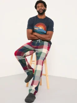 Online Fat Face FatFace Hetton Red Buffalo Check Pyjama Bottoms