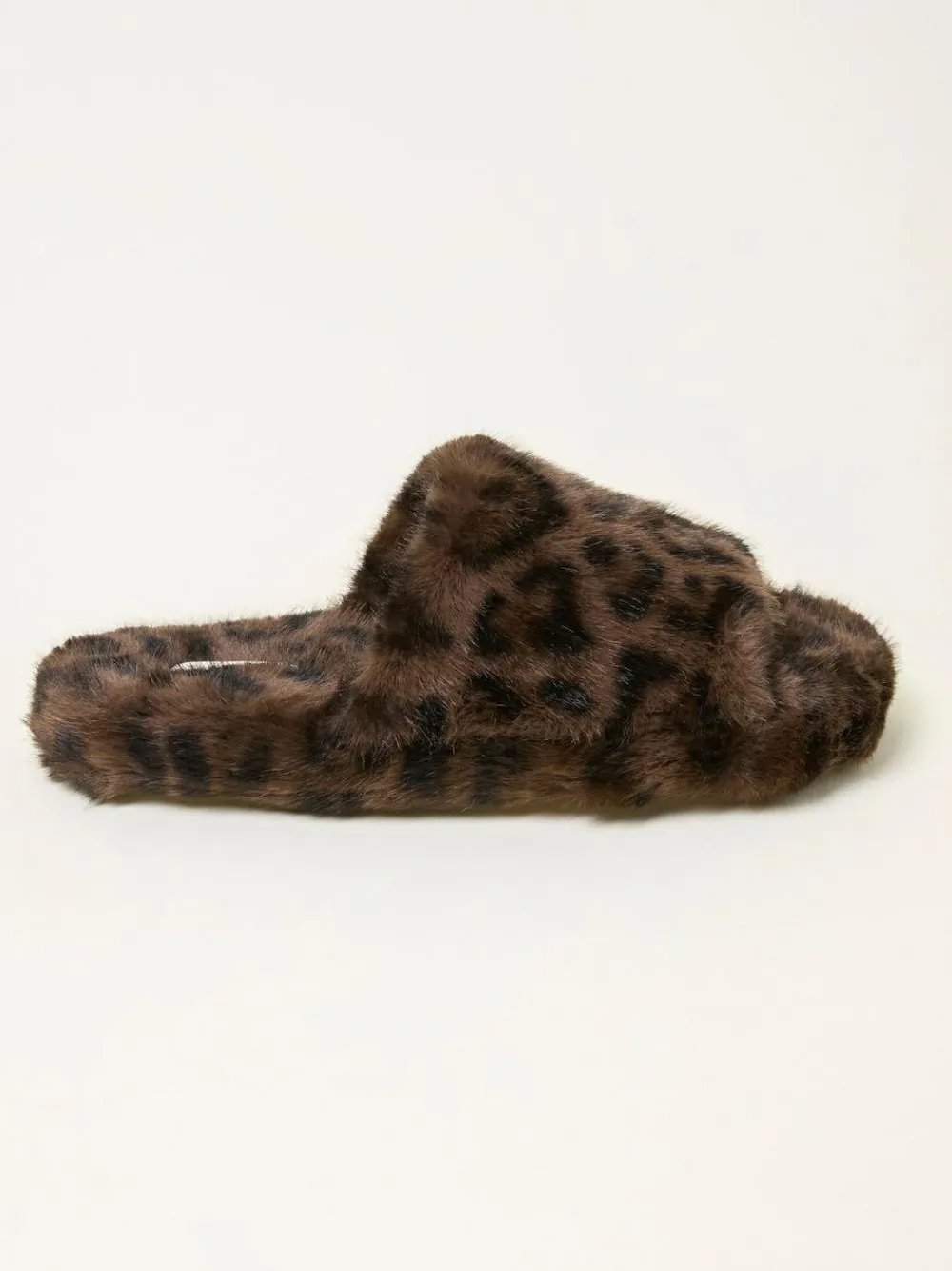Fat Face FatFace Kat Black Leopard Slipper^Women Slippers